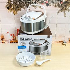 Nồi Cơm Điện Tử 1.8L LocknLock EJR351BRW - Chống Dính, Điều Khiển Điện Tử, Dành Cho Gia Đình 4-6 Người - Bảo Hành 2 Năm