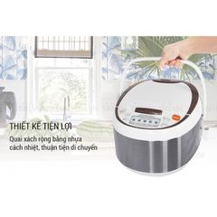 Nồi Cơm Điện Tử 1.8L LocknLock EJR351BRW - Chống Dính, Điều Khiển Điện Tử, Dành Cho Gia Đình 4-6 Người - Bảo Hành 2 Năm