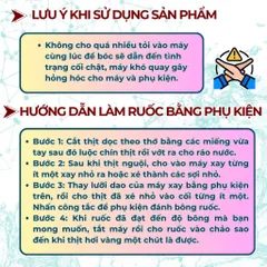 Phụ Kiện Đánh Ruốc Máy Xay Thịt SEKA 2L SK2287 SK2288 - Bóc Hành Tỏi, Làm Chà Bông An Toàn, Dễ Dàng Vệ Sinh