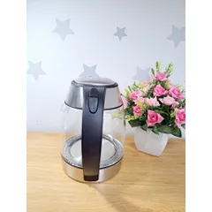 Ấm Đun Siêu Tốc Thủy Tinh LocknLock EJK418SLV 1.8L 1850W - Thiết Kế Sang Trọng, Đun Nước Nhanh, Bảo Hành 2 Năm