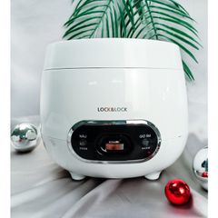 Nồi Cơm Điện Mini Đa Năng LocknLock EJR426 - Dung Tích 0.8L, 250W, Thiết Kế Sang Trọng, Bảo Hành 2 Năm