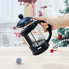 Bình Pha Trà Cafe French Press LocknLock LLG018, 800ml, Thủy Tinh Chịu Nhiệt Borosilicate