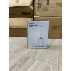 Máy Xay Sinh Tố Mini LocknLock EJM433WHT 150W - Thiết Kế Nhỏ Gọn 280ml, Hoạt Động Hiệu Quả, Bảo Hành 2 Năm