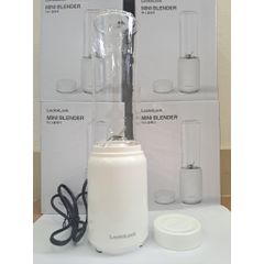 Máy Xay Sinh Tố Mini LocknLock EJM433WHT 150W - Thiết Kế Nhỏ Gọn 280ml, Hoạt Động Hiệu Quả, Bảo Hành 2 Năm
