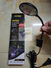 Đèn LED Kẹp KAOKUI KK JY-25 7W Cho Bể Cá 20-30cm - Ánh Sáng Tối Ưu Cho Cây Thủy Sinh, Thiết Kế Nhỏ Gọn, Tiện Lợi
