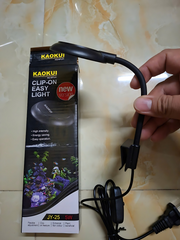 Đèn LED Kẹp KAOKUI KK JY-25 7W Cho Bể Cá 20-30cm - Ánh Sáng Tối Ưu Cho Cây Thủy Sinh, Thiết Kế Nhỏ Gọn, Tiện Lợi