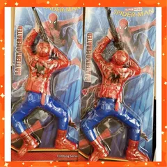 Đồ chơi siêu nhân người nhện Spider man chạy bằng pin #611-1