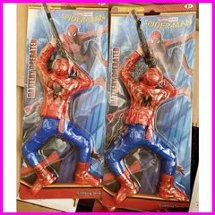 Đồ chơi siêu nhân người nhện Spider man chạy bằng pin #611-1