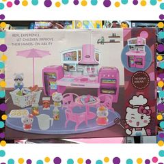 Bộ Đồ Chơi Nhà Bếp Hello Kitty Có Đèn Và Nhạc Dream Kitchen (018-6)