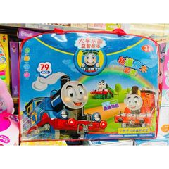 Đồ chơi xếp hình tàu hỏa Thomas có 79 chi tiết 899-1 233959