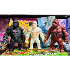 Mô Hình Nhân Vật King Kong Cao 27cm M246-50 - Chất Liệu Nhựa Mô Phỏng Nhân Vật Phim Kinh Điển - Quà Tặng cho Fan Hâm Mộ