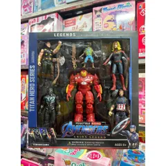 Đồ chơi 6 siêu nhân Avengers có đèn sáng chọn mẫu ngẫu nhiên 28003 233977