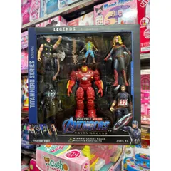 Đồ chơi 6 siêu nhân Avengers có đèn sáng chọn mẫu ngẫu nhiên 28003 233977