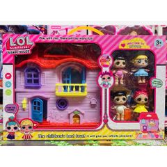 Đồ chơi nhà búp bê L.O.L 621-2 Surprise Warm house giao mẫu ngẫu nhiên