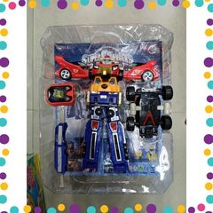 Bộ lắp ráp biến hình ô tô robot siêu nhân GAO super ranger  (LD6688-A )