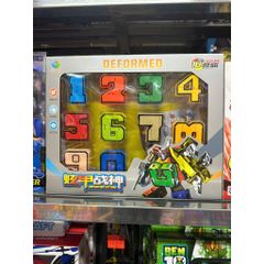 (788-74) Bộ lắp ráp robot từ các chữ số tự nhiên