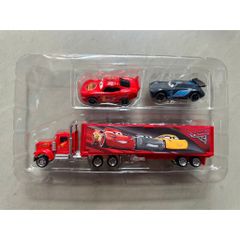 Bộ đồ chơi xe ô tô McQueen bằng kim loại gồm 1 xe tải lớn và 2 xe nhỏ 1314-2 234031