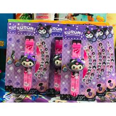 Đồng hồ đeo tay cho trẻ em hình nhân vật Kuromi 3051A