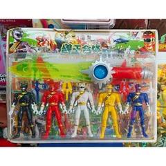Đồ chơi 5 anh em siêu nhân GAO 28161 Fight The Brigade giao ngẫu nhiên