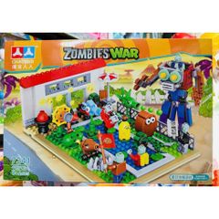 Đồ chơi lắp ráp chủ đề Zombies war Chaobao 7241 234048
