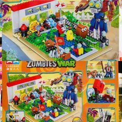 Đồ chơi lắp ráp chủ đề Zombies war Chaobao 7241 234048