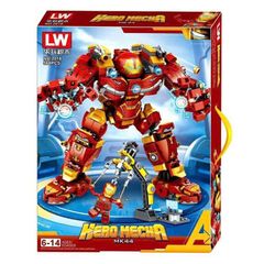 Đồ chơi lắp ráp robot siêu anh hùng Iron man siêu nhân người Sắt 2018 Hero Mecha War Machine