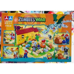 Đồ chơi lắp ráp chủ đề Zombies war CHAOBAO 7454 234090