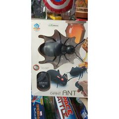 Đồ chơi điều khiển từ xa con kiến đen khổng lồ chạy bằng pin có đèn sáng 9917 Giant Ant Infrared Remote control