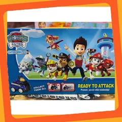Đồ chơi đội chó cứu hộ gồm 7 xe chạy bằng đà A9 777
