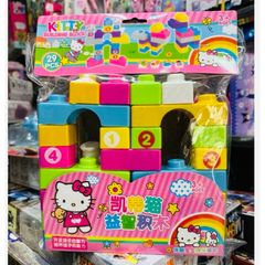 Đồ chơi xếp hình Hello Kitty 29 chi tiết JM001A
