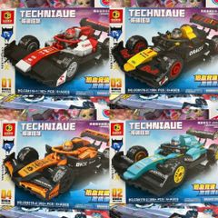 Đồ chơi lắp ráp mô hình xe ô tô đua CD8178-1 CD8178-2 CD8178-3 CD8178-4 có 4 phân loại