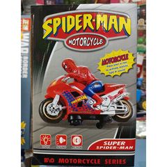 Siêu nhân người nhện Spider man đi xe máy chạy bằng pin có đèn và nhạc, chọn ngẫu nhiên 498-1 HX28198