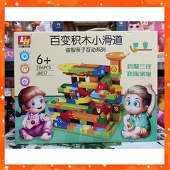 Set Đồ Chơi Xếp Hình Thả Bóng Lăn #8017