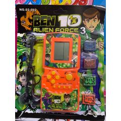Máy chơi điện tử, chơi trò xếp hình chạy bằng pin, kèm tai nghe, có nhạc Brick Game (02-002) Giao Màu Ngẫu Nhiên