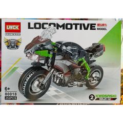 Đồ chơi lắp ráp mô hình xe motor phân khối lớn 80018-1 80018-2 có 2 phân loại