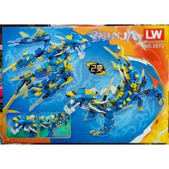 Đồ chơi lắp ráp ninja rồng xanh 1072 và ninja rồng đỏ 1073 234167