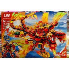 Đồ chơi lắp ráp ninja rồng xanh 1072 và ninja rồng đỏ 1073 234167