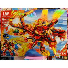 Đồ chơi lắp ráp ninja rồng xanh 1072 và ninja rồng đỏ 1073 234167