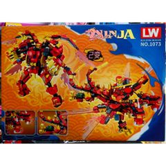 Đồ chơi lắp ráp ninja rồng xanh 1072 và ninja rồng đỏ 1073 234167