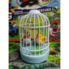 Đồ chơi lồng chim có đèn và âm thanh tiếng chim hót - giao ngẫu nhiên (5508A 888) 234197