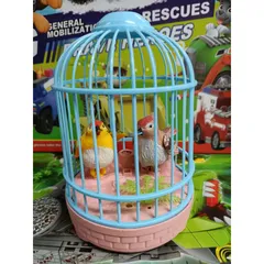 Đồ chơi lồng chim có đèn và âm thanh tiếng chim hót - giao ngẫu nhiên (5508A 888) 234197