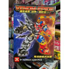 (XZ9023 MG1258) Đồ chơi lắp ráp robot siêu anh hùng có 2 phân loại Iron man Venom Spider man
