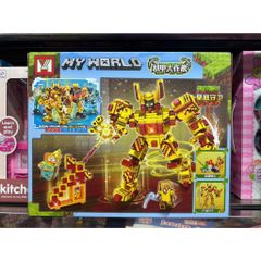 (XZ9023 MG1258) Đồ chơi lắp ráp robot siêu anh hùng có 2 phân loại Iron man Venom Spider man