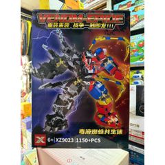 (XZ9023 MG1258) Đồ chơi lắp ráp robot siêu anh hùng có 2 phân loại Iron man Venom Spider man