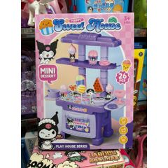 Đồ chơi đồ hàng quầy bán kem Kuromi 2016- 261 Sweet House Mini Dessert Play house serries