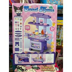 Đồ chơi đồ hàng quầy bán kem Kuromi 2016- 261 Sweet House Mini Dessert Play house serries