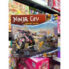 Đồ chơi lắp ráp Ninja city Dragon Rising 80082 Sora's Transforming Mech Bike Racer 234214