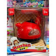 Đồ chơi ấm đun nước chạy bằng pin có đèn và âm thanh 5535-2 234217