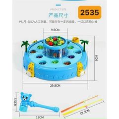 Bộ đồ chơi câu cá đập chuột (2535)- Trò chơi giáo dục cho bé trai và bé gái