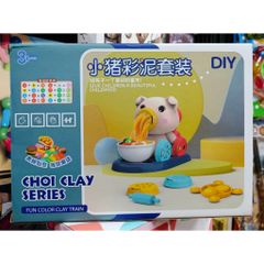 Hộp đất nặn có máy làm mì 668-6